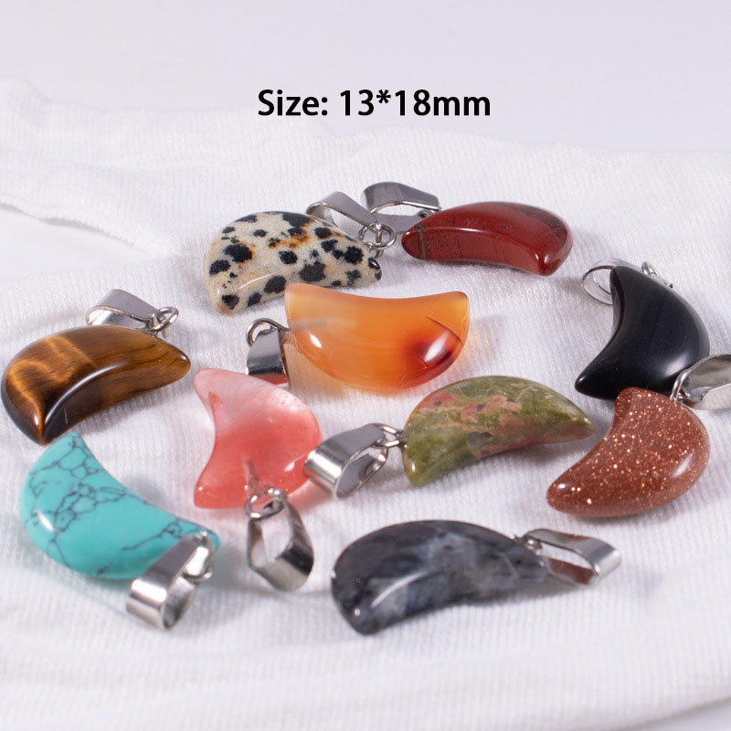 20 unids/bolsa, collar con col - Crystal Pendant Necklace Natural Stone reseña y precio