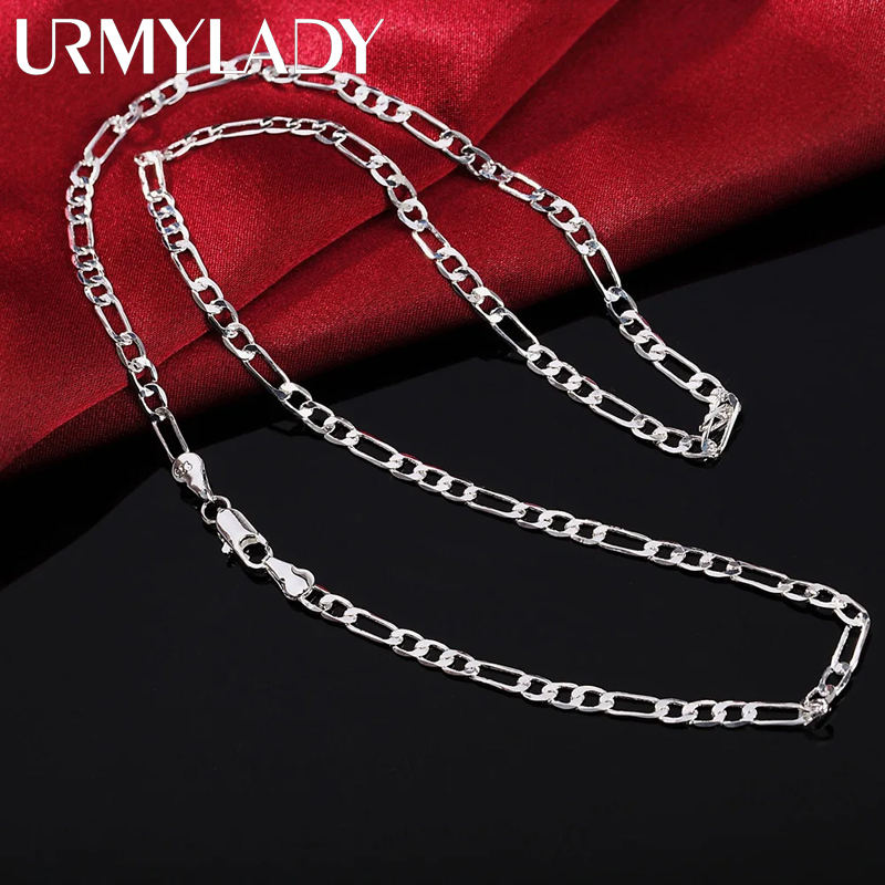 40-75cm Plata de Ley 925 16-30 - Cuban Link Chain 12Mm reseña y precio