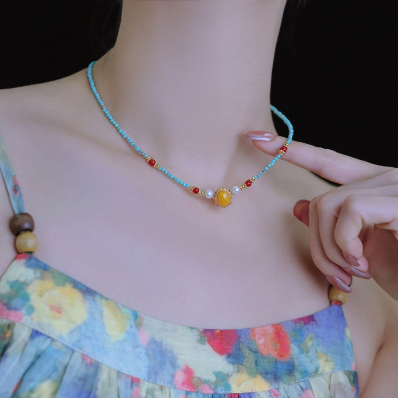 Nuevo Collar de Perlas Natural - Pearl Choker Necklace Vintage reseña y precio