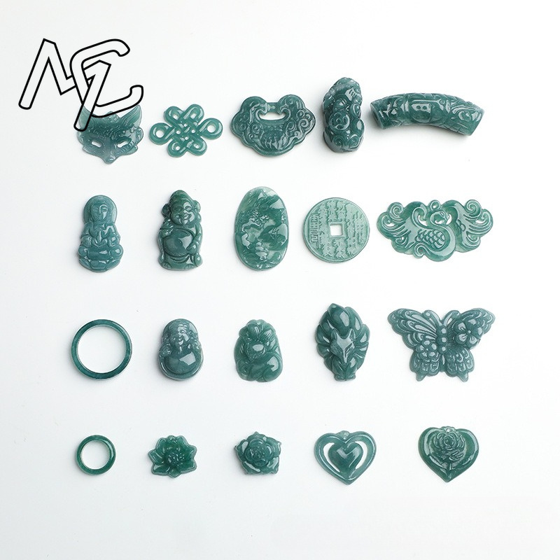 2 piezas de jadeíta azul natur - Earrings reseña y precio